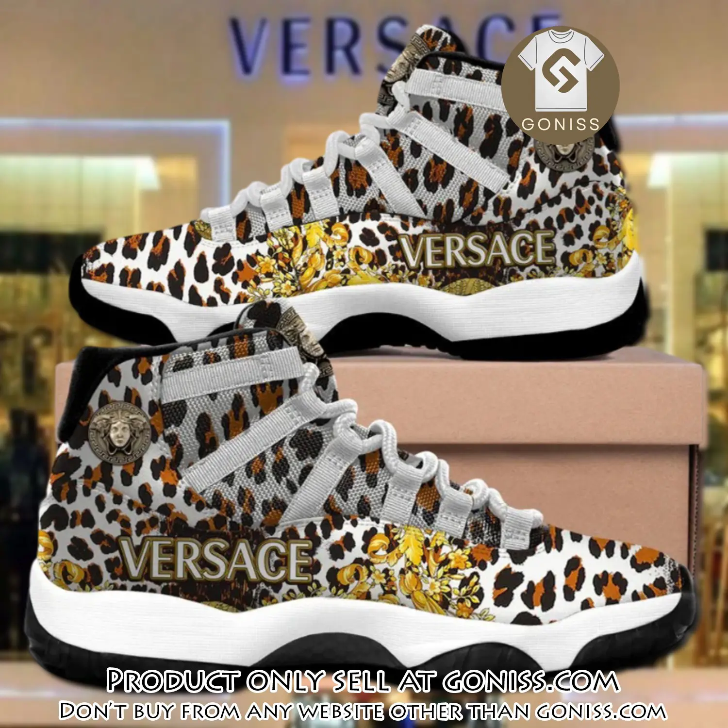 Gianni versace leopard air jordan 11 sneakers shoes hot  for men women gn5048928